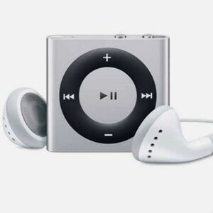 NIB Apple iPod Shuffle 4th Generation A1373 PC584LL/A Silver 2GB Factory Sealed